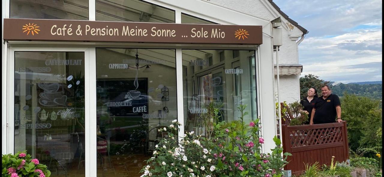 Pension & Cafe Meine Sonne Sole Mio Bad Sooden-Allendorf Eksteriør bilde
