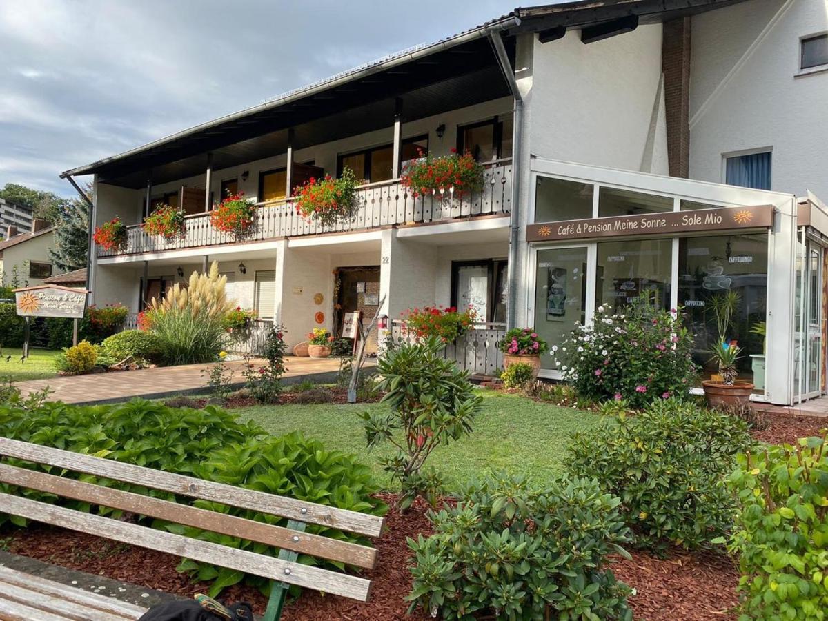 Pension & Cafe Meine Sonne Sole Mio Bad Sooden-Allendorf Eksteriør bilde