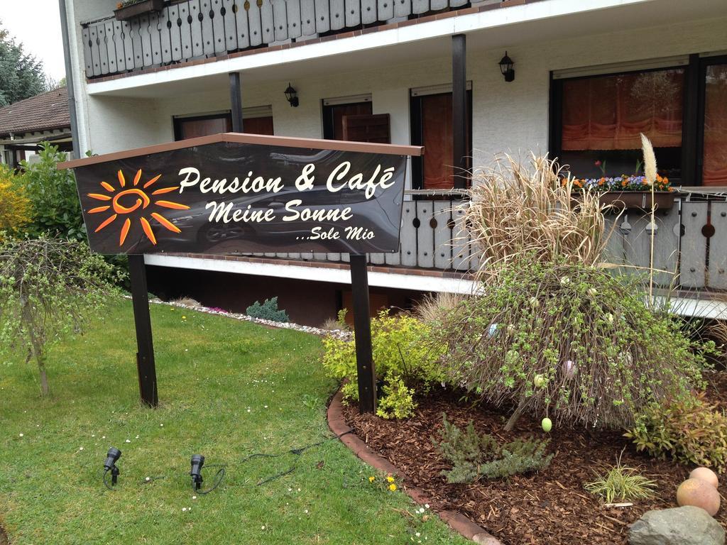 Pension & Cafe Meine Sonne Sole Mio Bad Sooden-Allendorf Eksteriør bilde