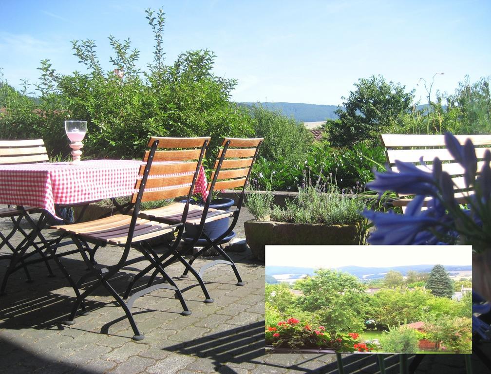 Pension & Cafe Meine Sonne Sole Mio Bad Sooden-Allendorf Eksteriør bilde